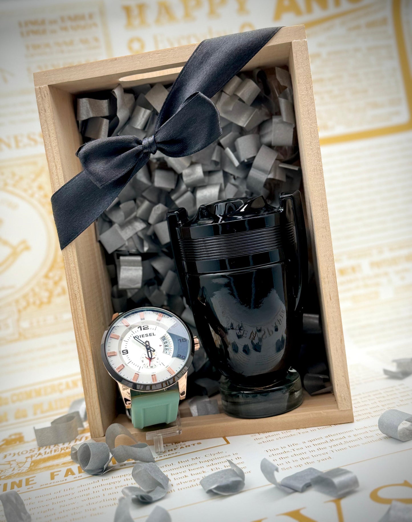 Combo Élite: Reloj + Perfume — Estilo y Elegancia en un Solo Click